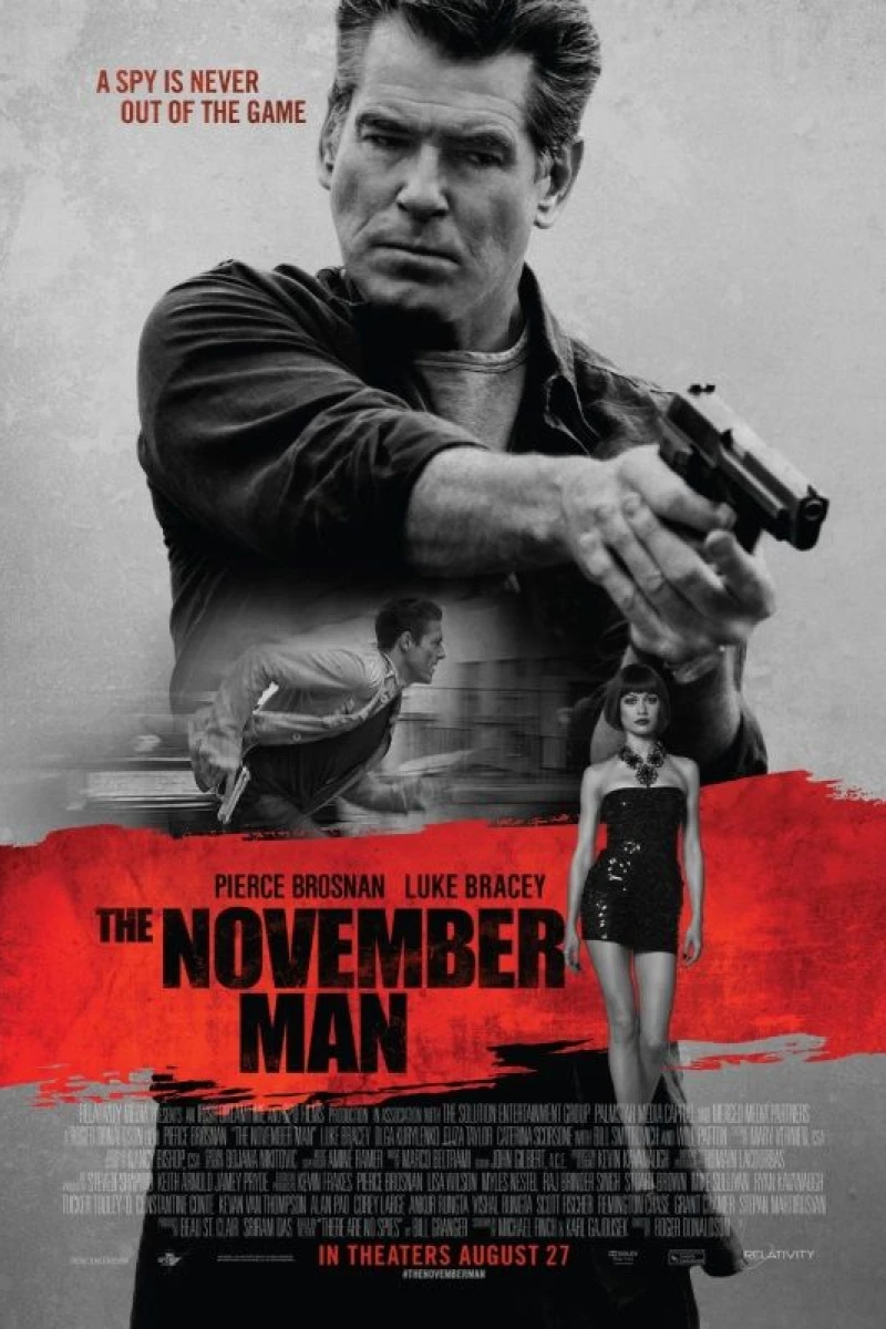 The November Man Poster