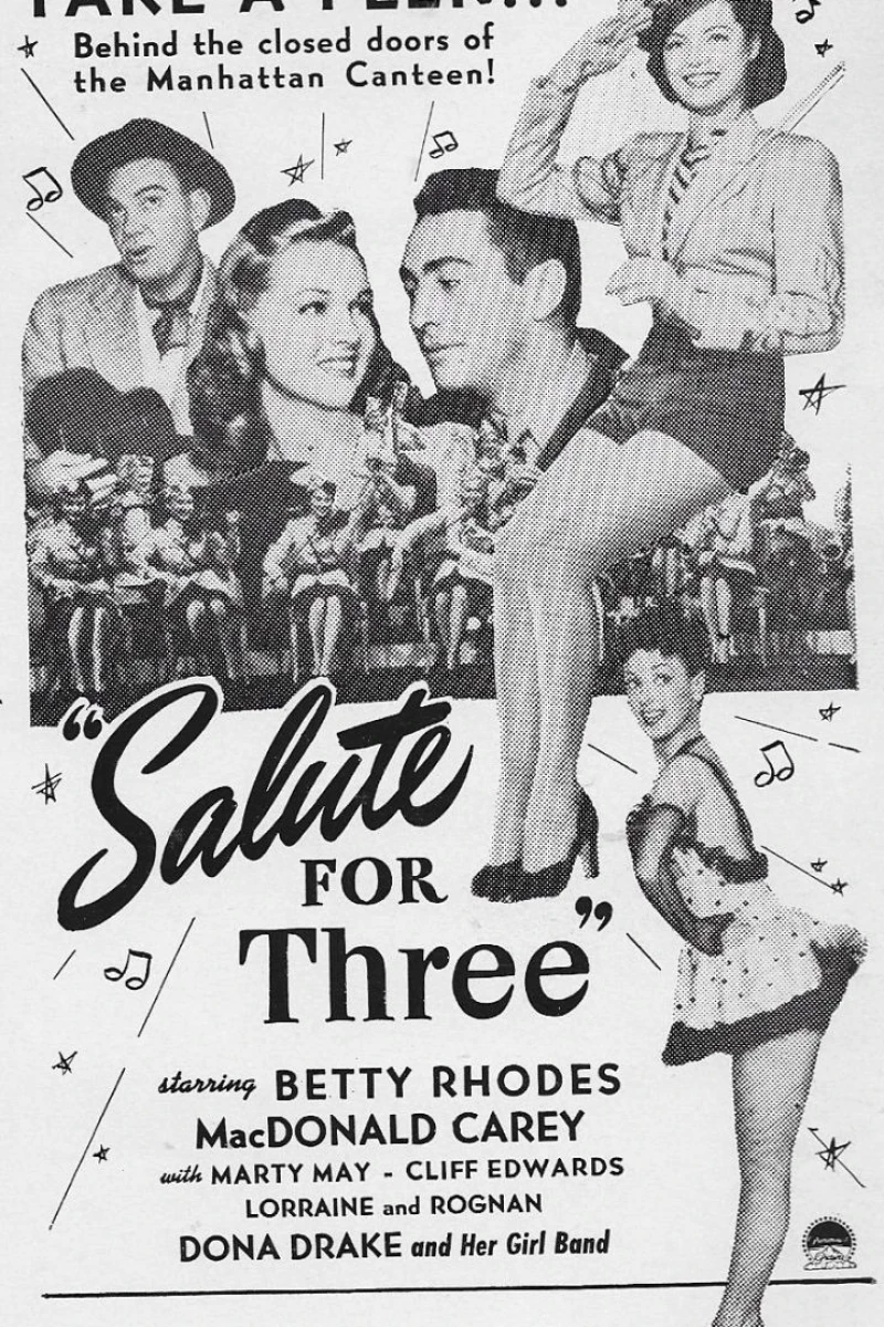 Salute for Three Poster