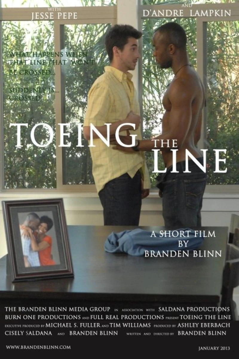 Toeing the Line Poster