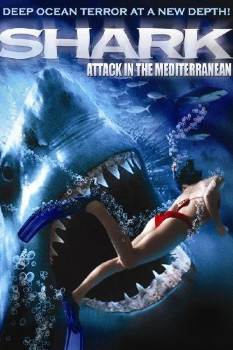 Shark Attack in the Mediterranean Poster