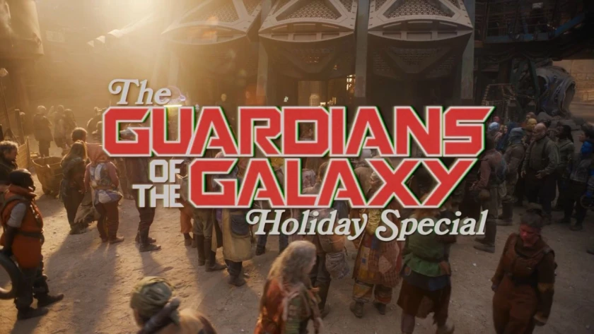 The Guardians of the Galaxy Holiday Special Title Card