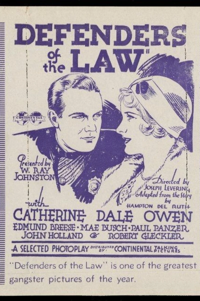 Defenders of the Law Poster