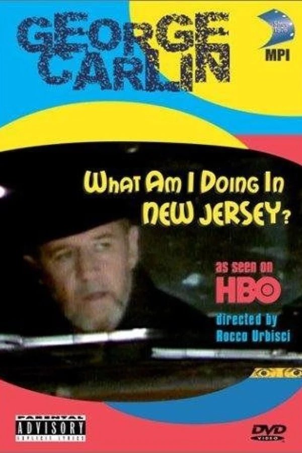George Carlin - What Am I Doing in New Jersey Poster
