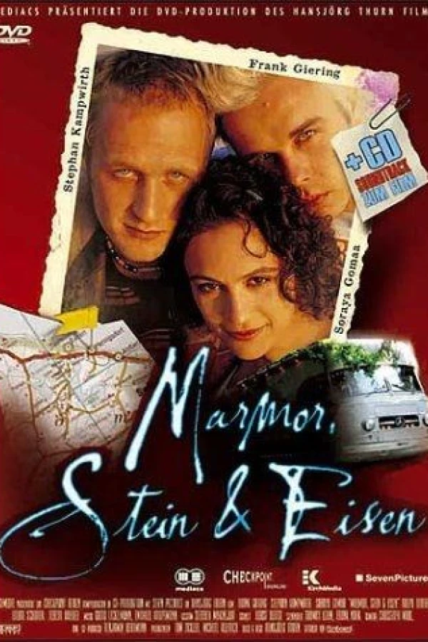 Marmor, Stein Eisen Poster