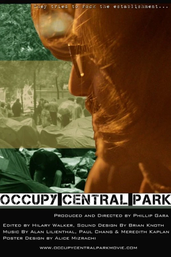 Occupy Central Park Poster