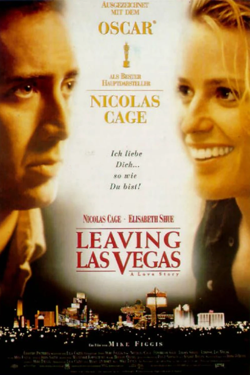 Leaving Las Vegas Poster