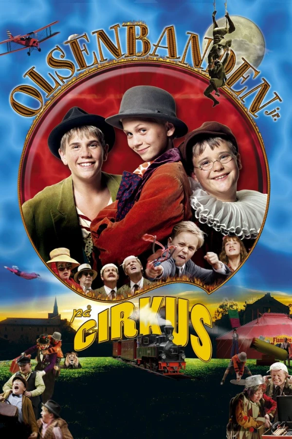 The Junior Olsen Gang at the Circus Poster