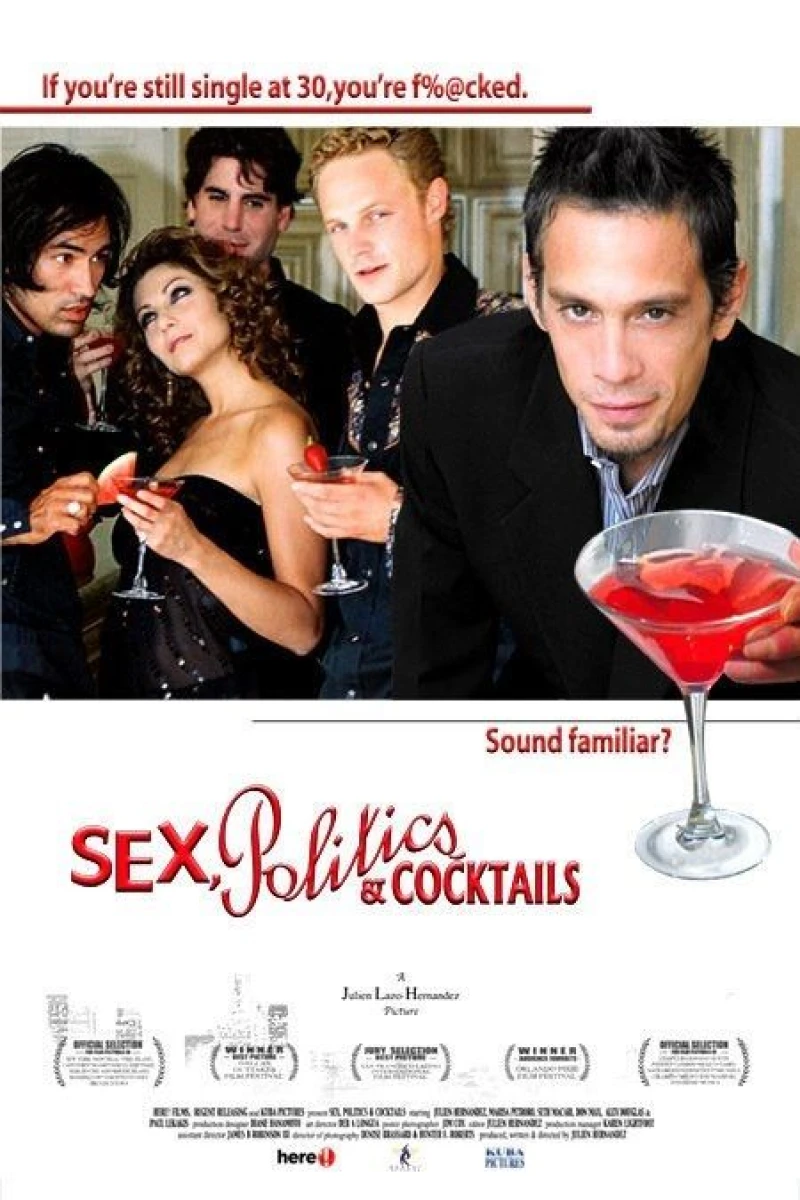 Sex, Politics Cocktails Poster