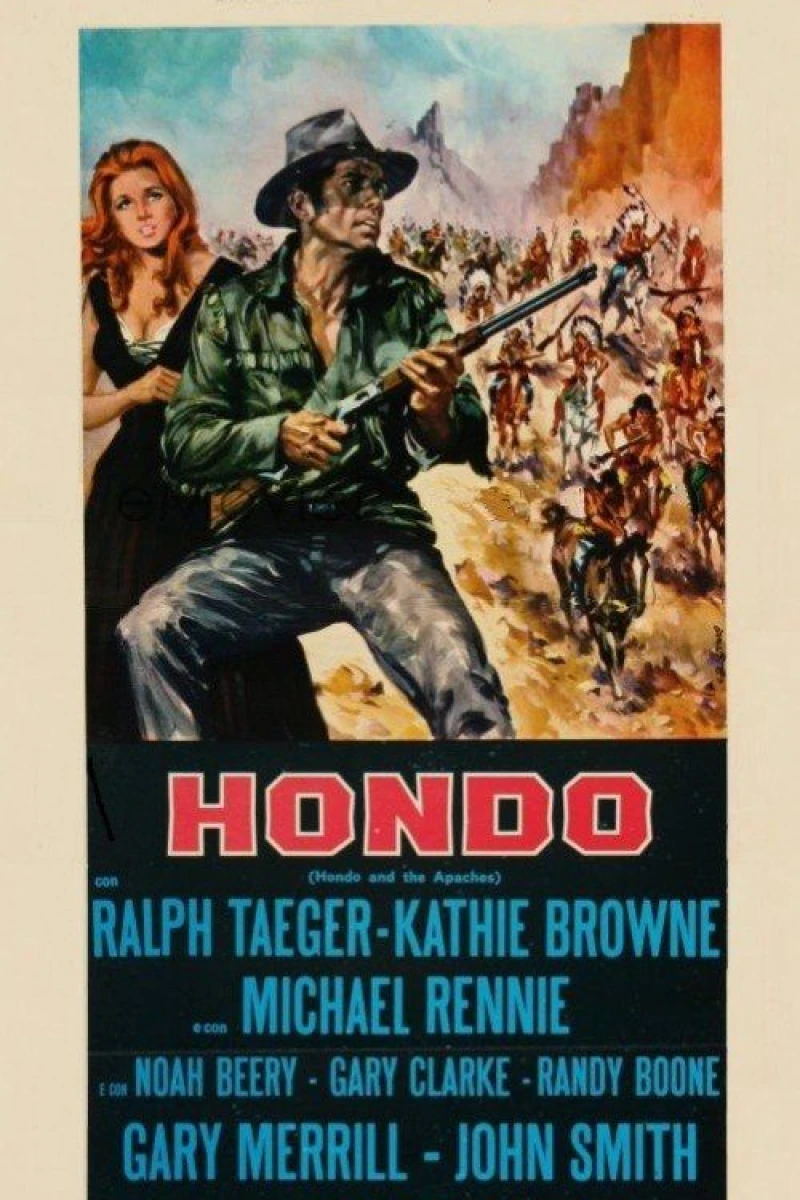 Hondo and the Apaches Poster