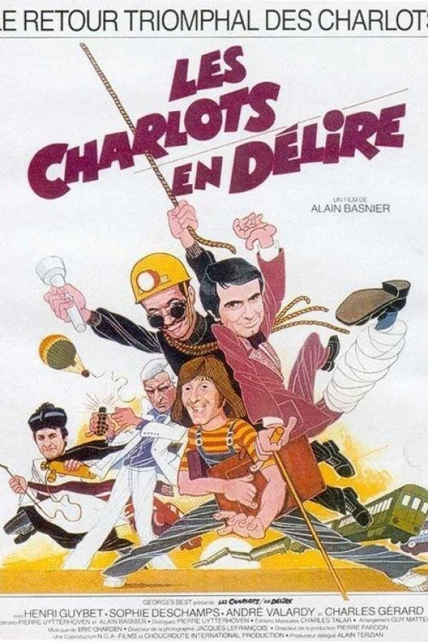 Les Charlots en délire Poster