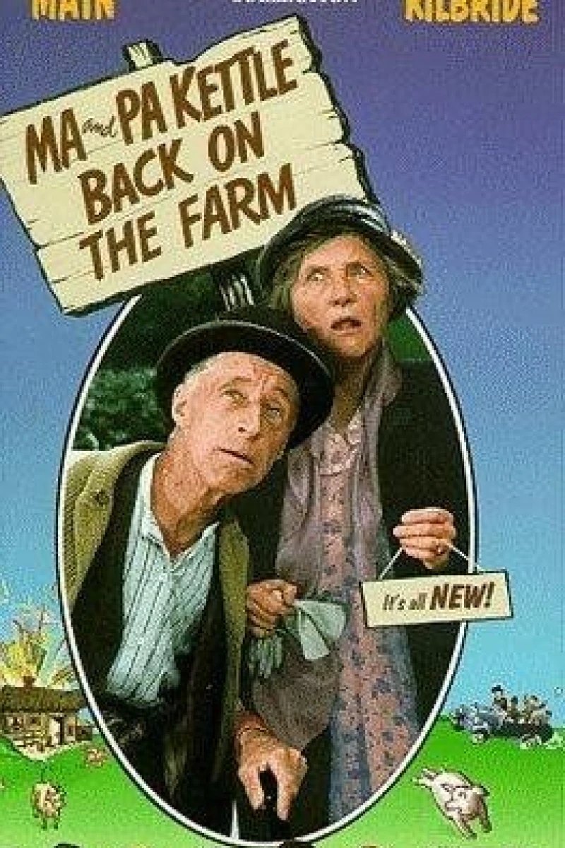 4. Ma and Pa Kettle Back on the Farm (1951) Poster