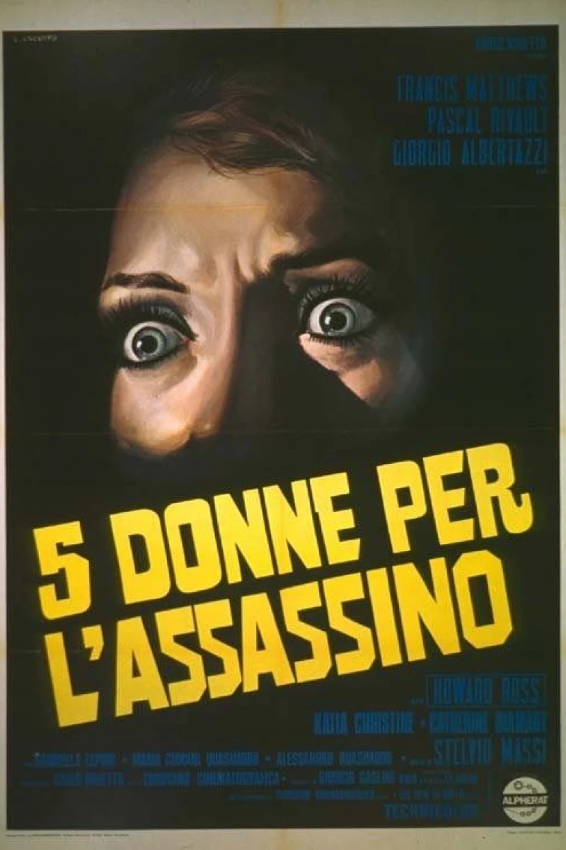 Five Women for the Killer Poster