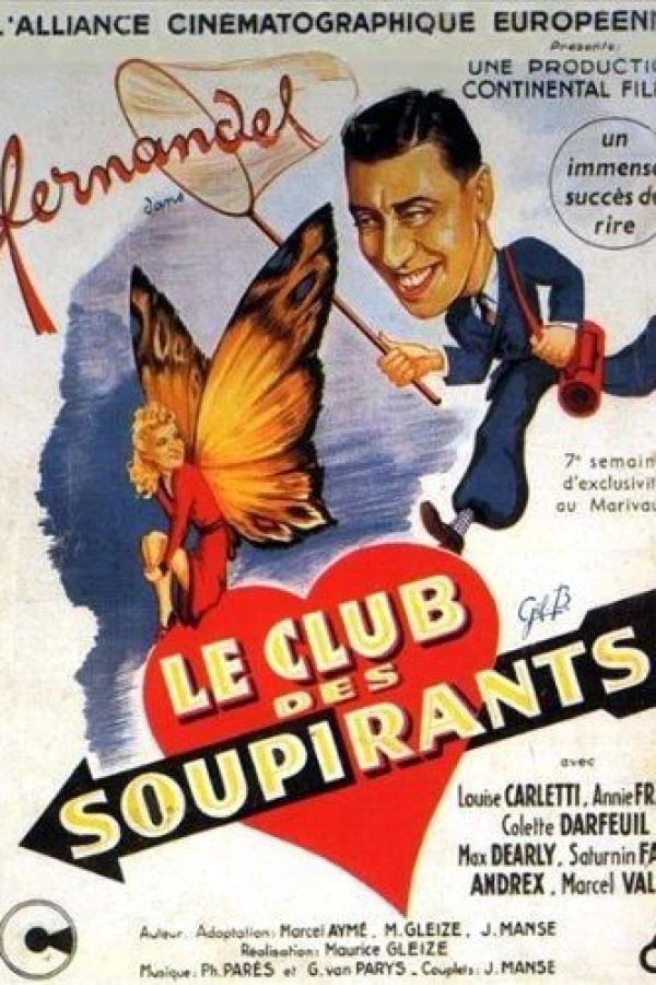 Le club des soupirants Poster