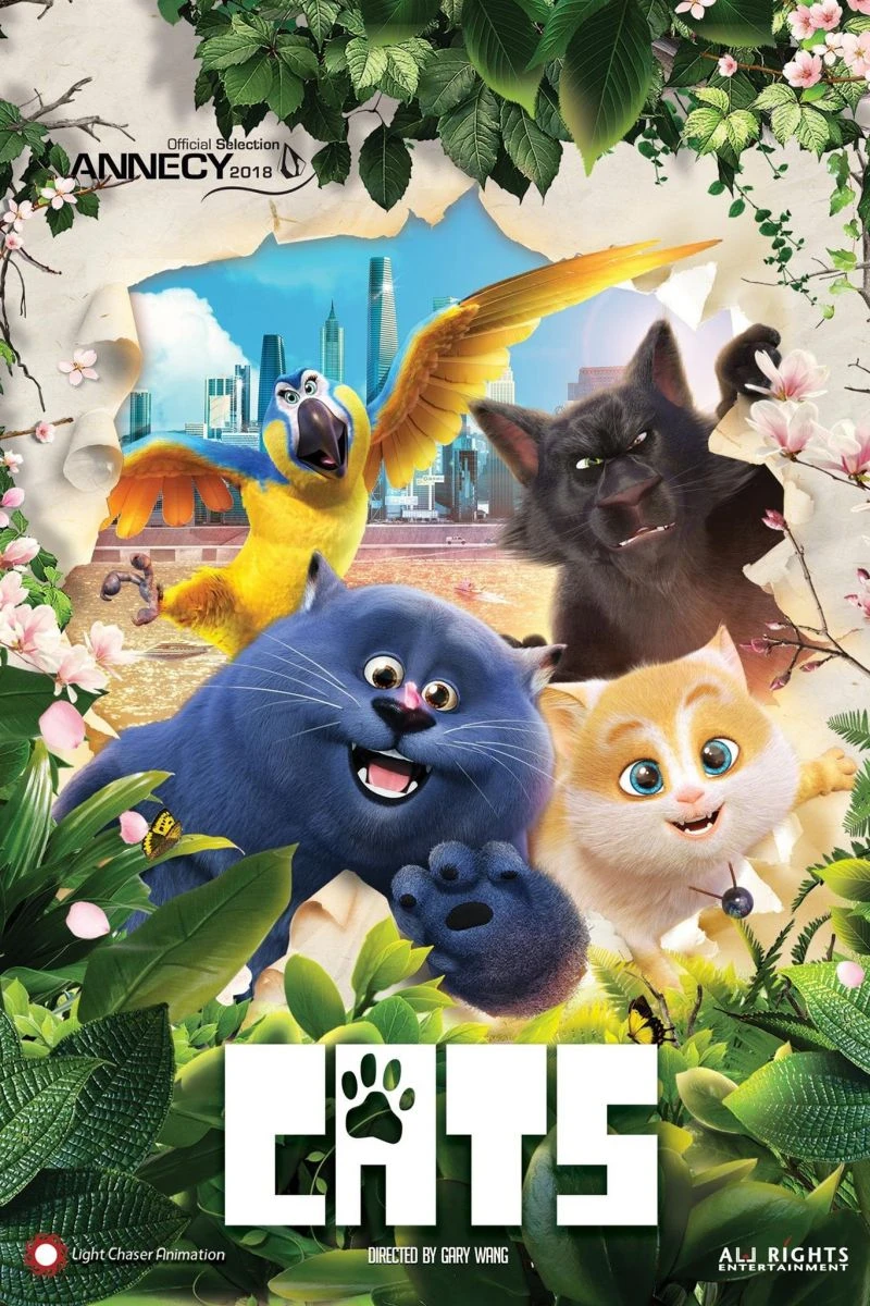 Cats Peachtopia Poster