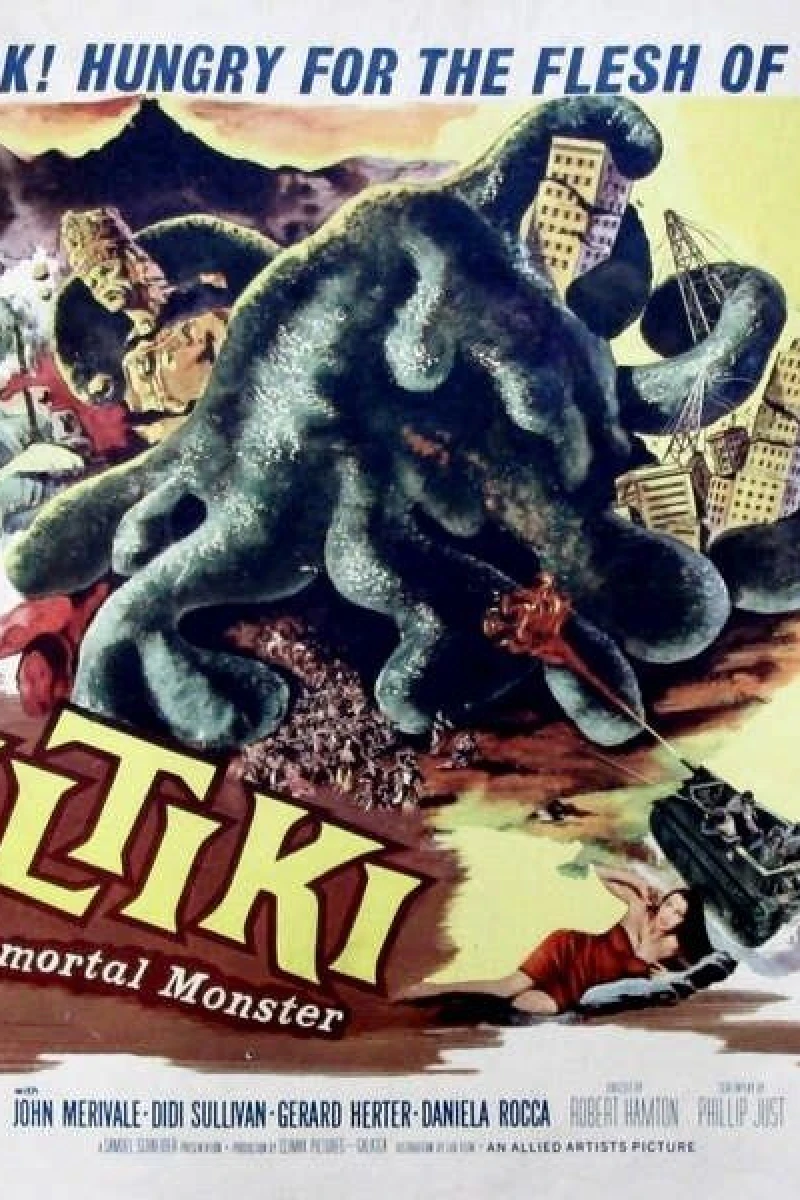 Caltiki the Undying Monster Poster