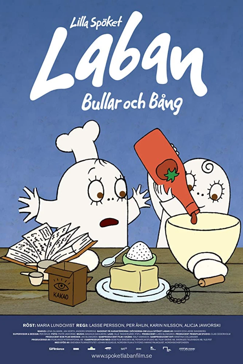 Lilla spöket Laban: Bullar och bång Poster