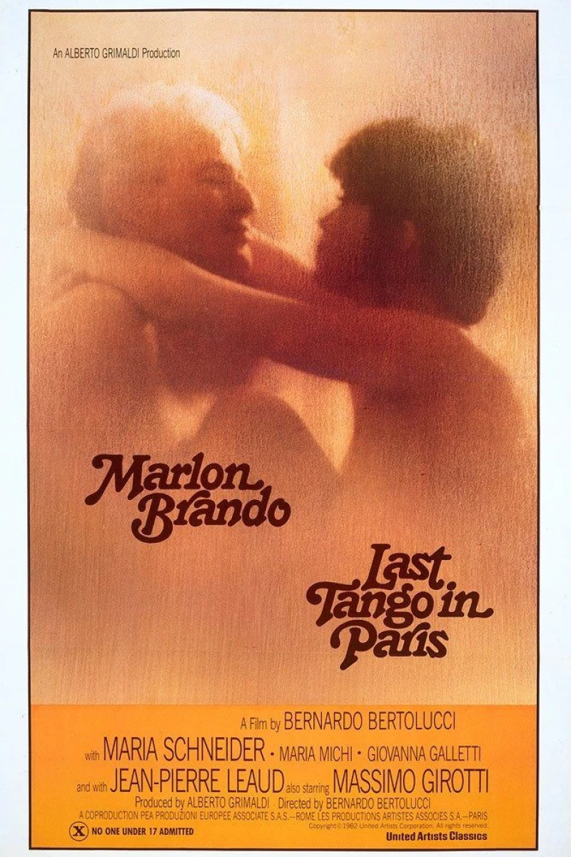 Last Tango in Paris Poster