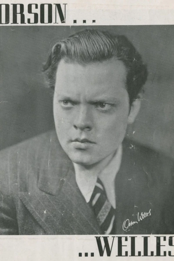 Orson Welles and People Poster