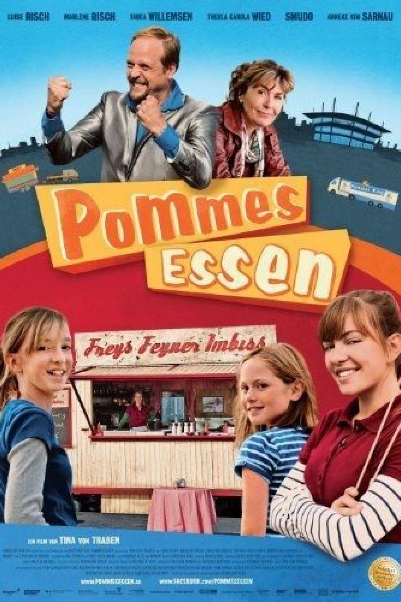 Pommes essen Poster