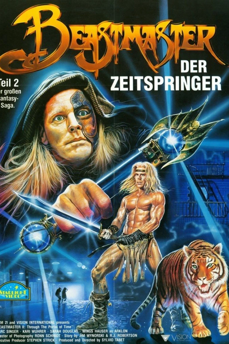 The Beastmaster II: Through the Portal of Time Poster