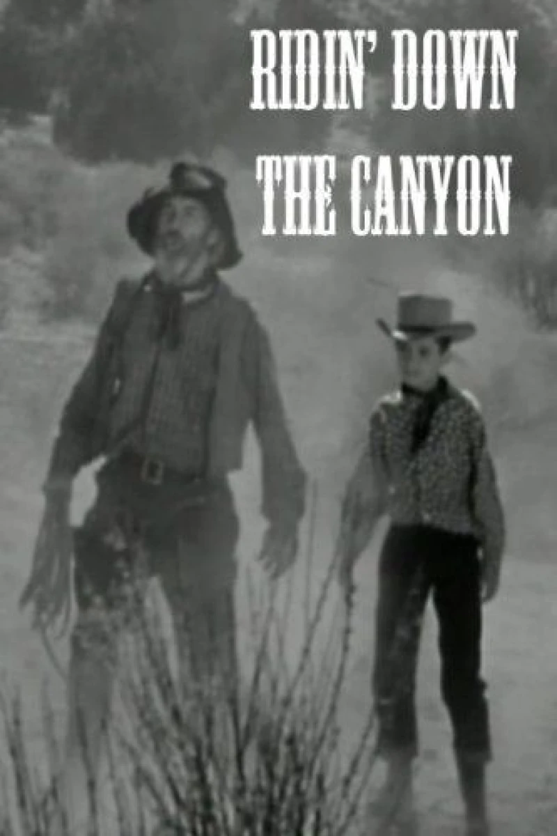 Ridin' Down the Canyon Poster