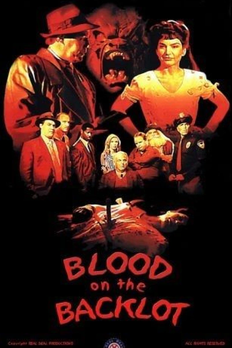 Blood on the Backlot Poster