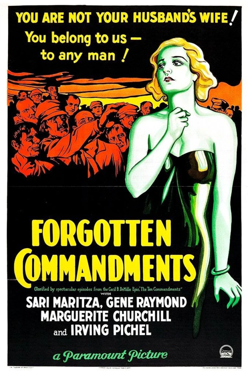 Forgotten Commandments Poster