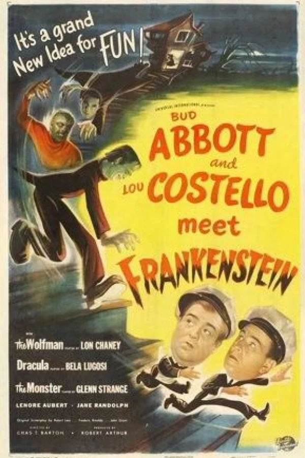 Bud Abbott Lou Costello Meet Frankenstein Poster