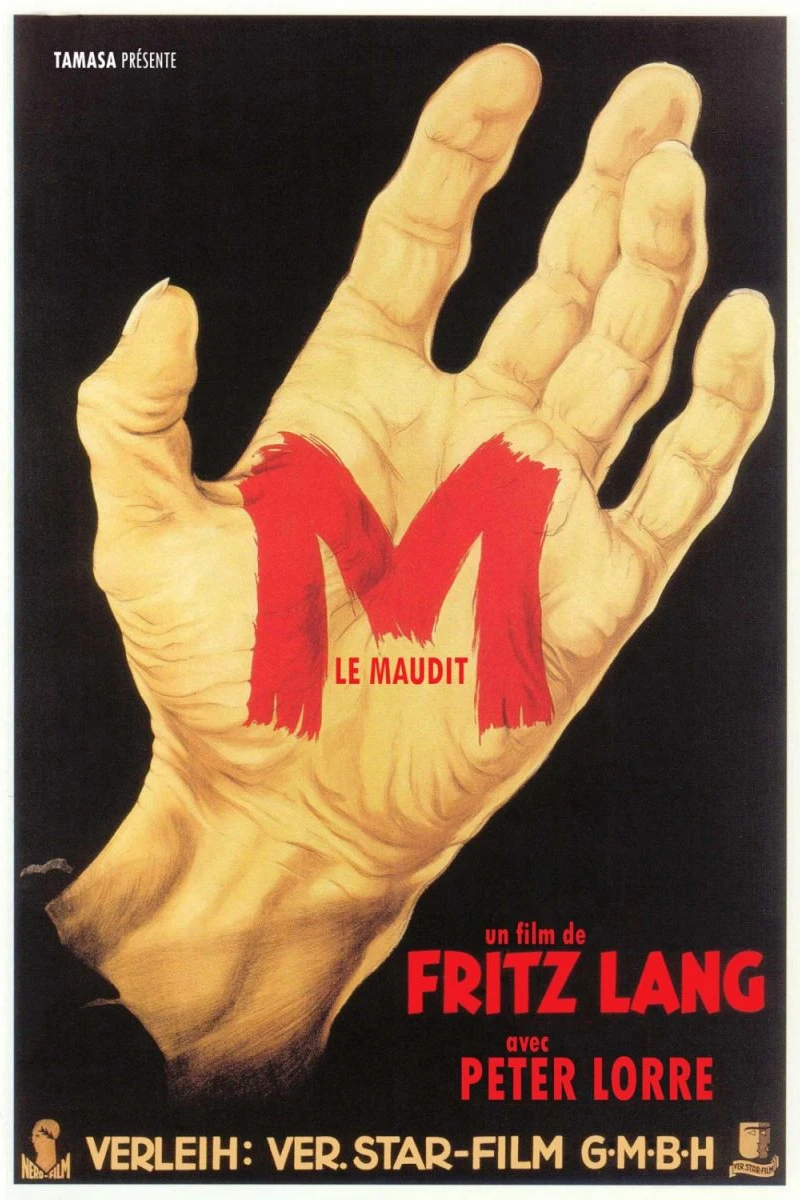 Fritz Lang's M Poster