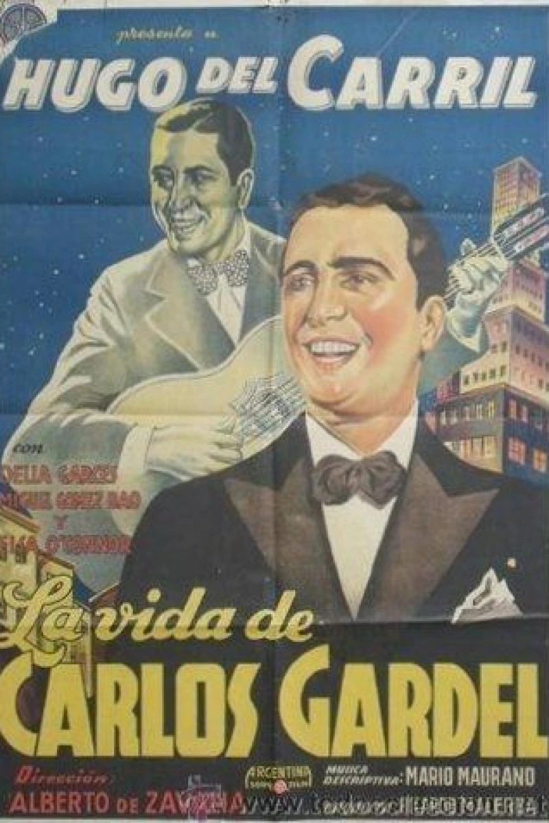 La vida de Carlos Gardel Poster