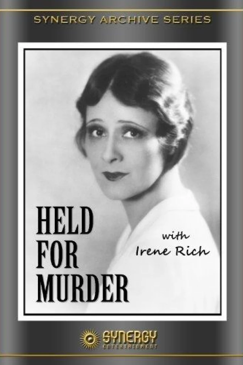 Held For Murder Poster