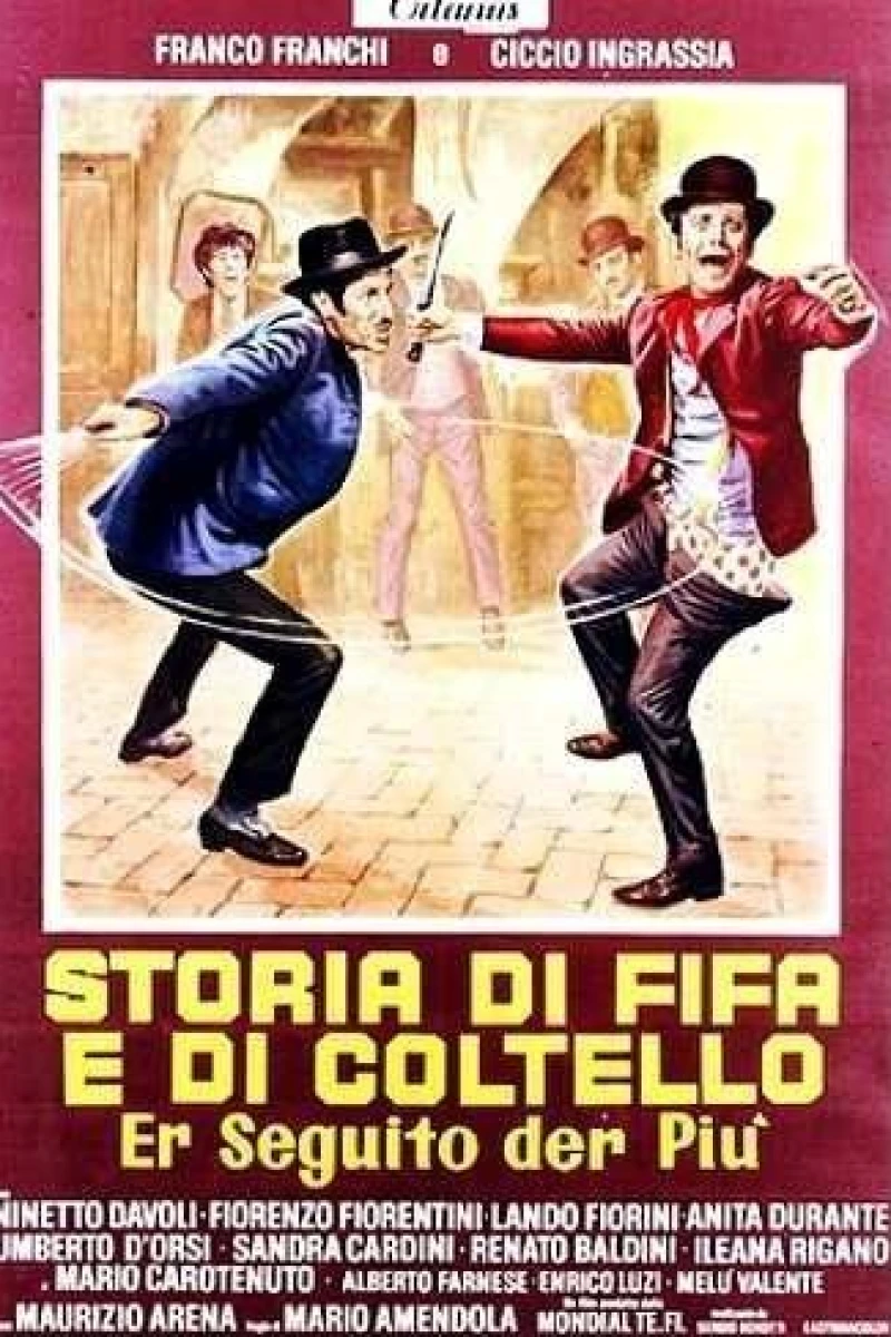 Storia di fifa e di coltello - Er seguito d'er più Poster