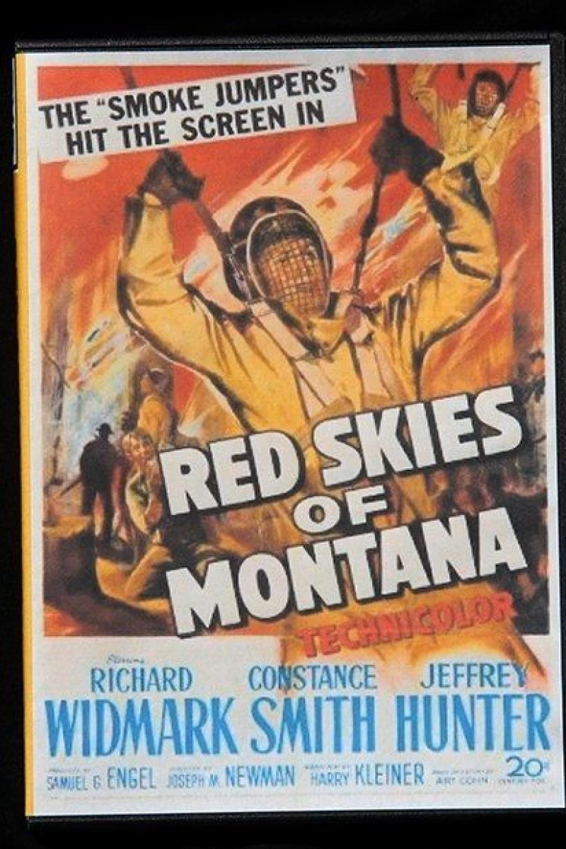 Red Skies of Montana Poster