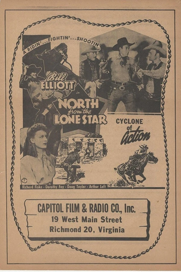 North from the Lone Star Poster