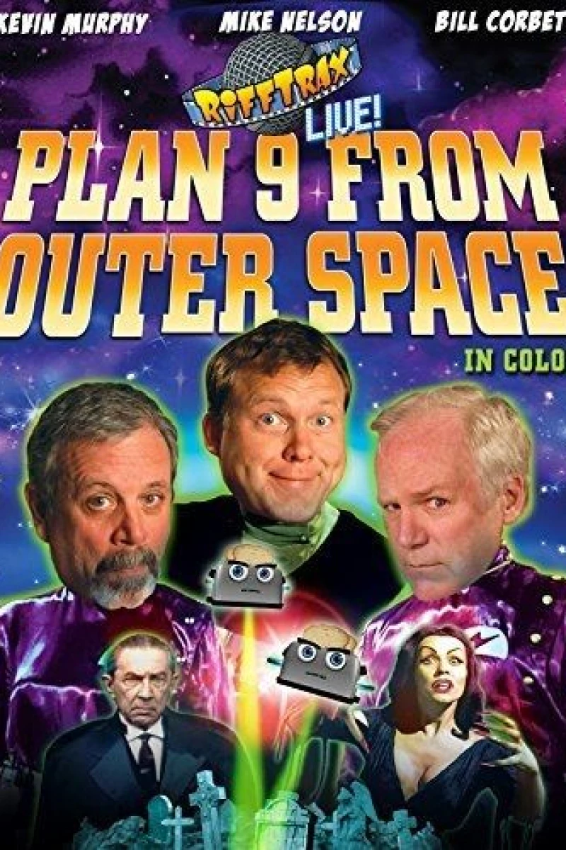 RiffTrax Live: Plan 9 from Outer Space Poster