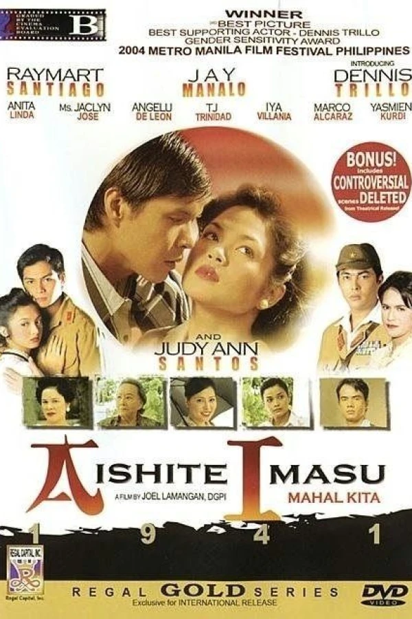 Aishite imasu (Mahal kita) 1941 Poster