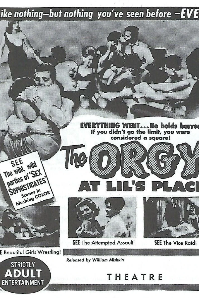 Orgy at Lil's Place Poster