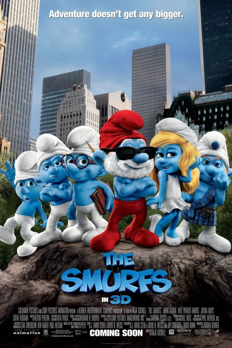 The Smurfs Poster