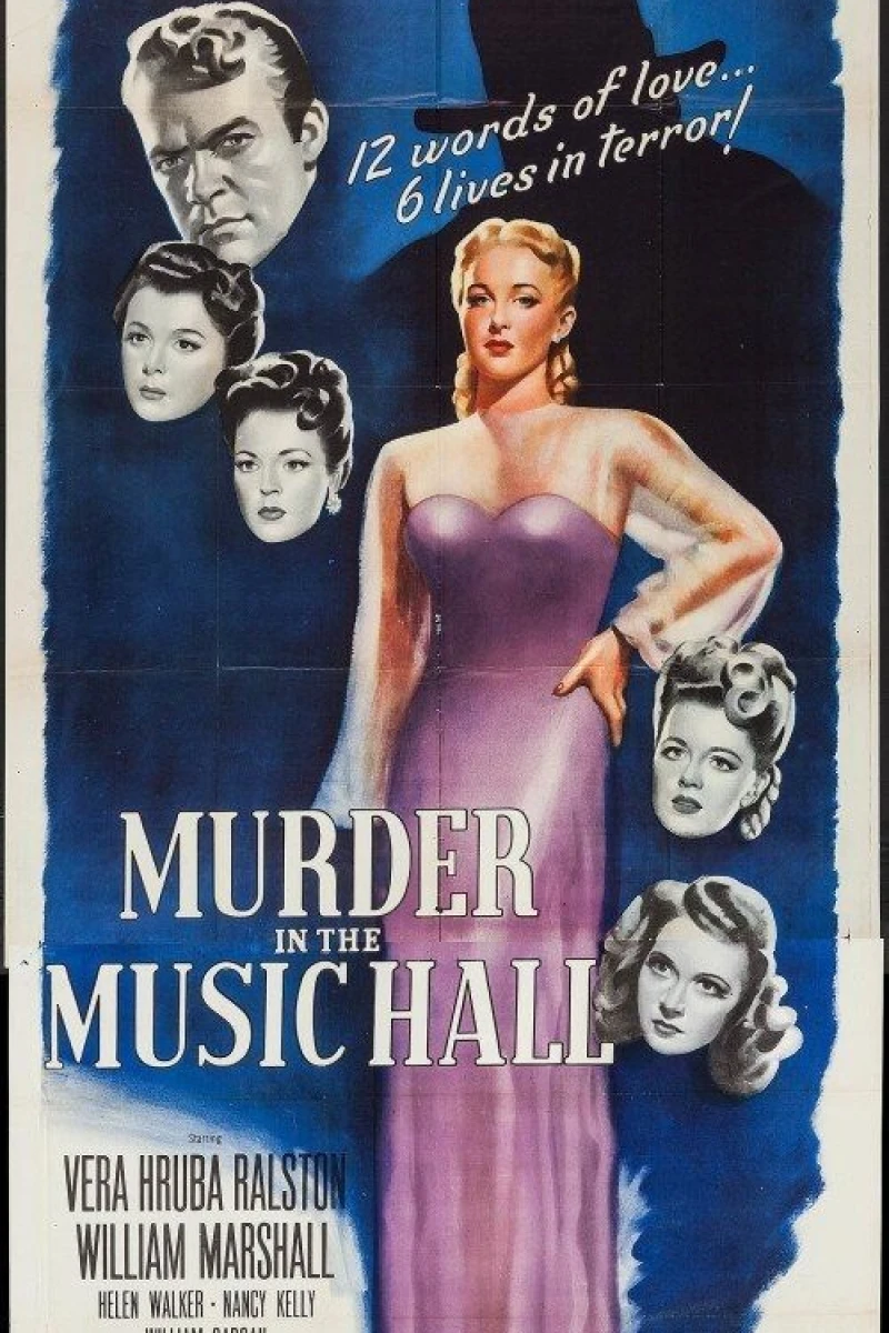 Murder in the Music Hall Poster