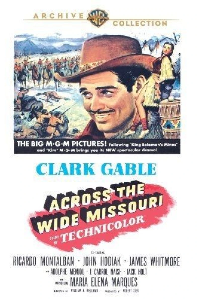 Across the Wide Missouri Poster