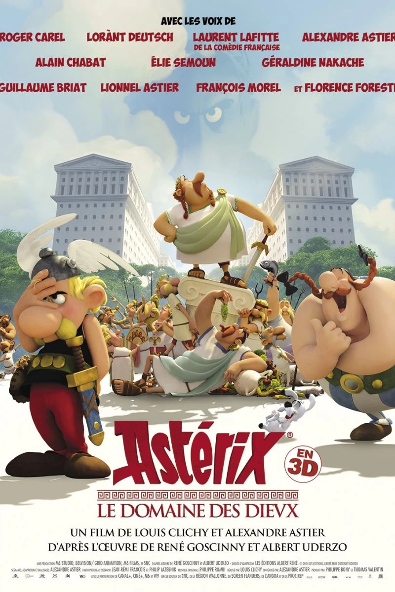 Asterix 9 - Asterix The Mansions of the Gods Poster