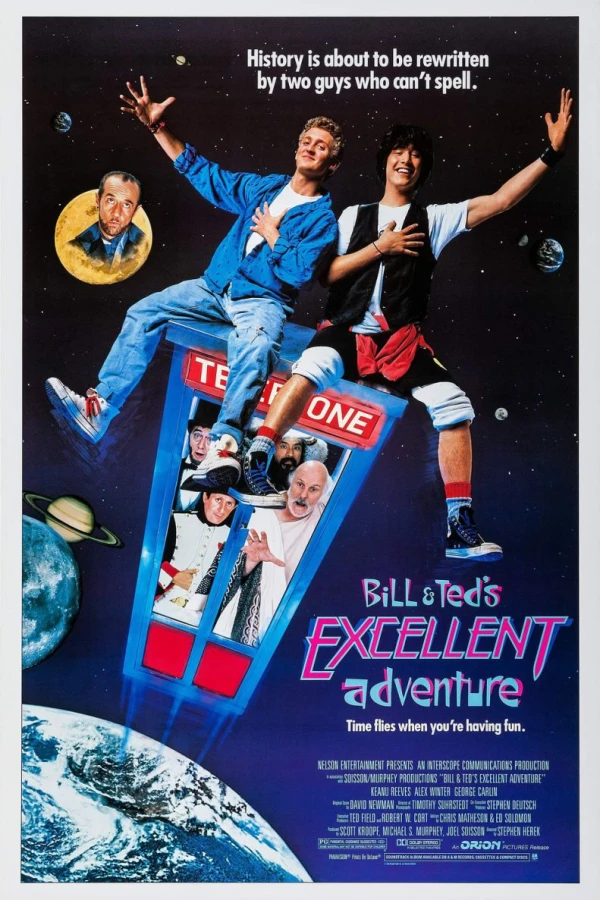Bill and Ted's Excellent Adventure Poster