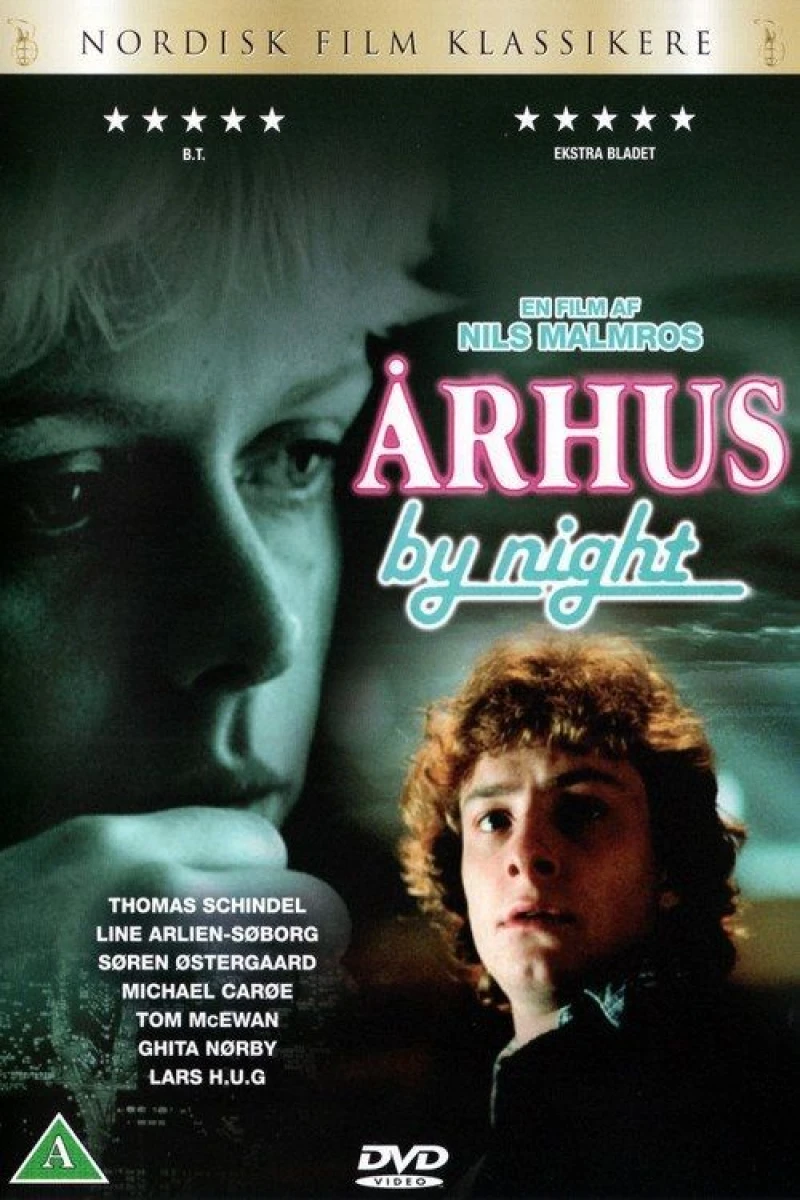 Århus by night Poster