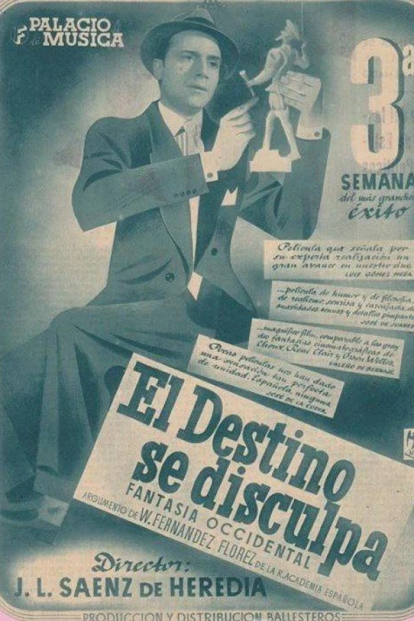 El destino se disculpa Poster