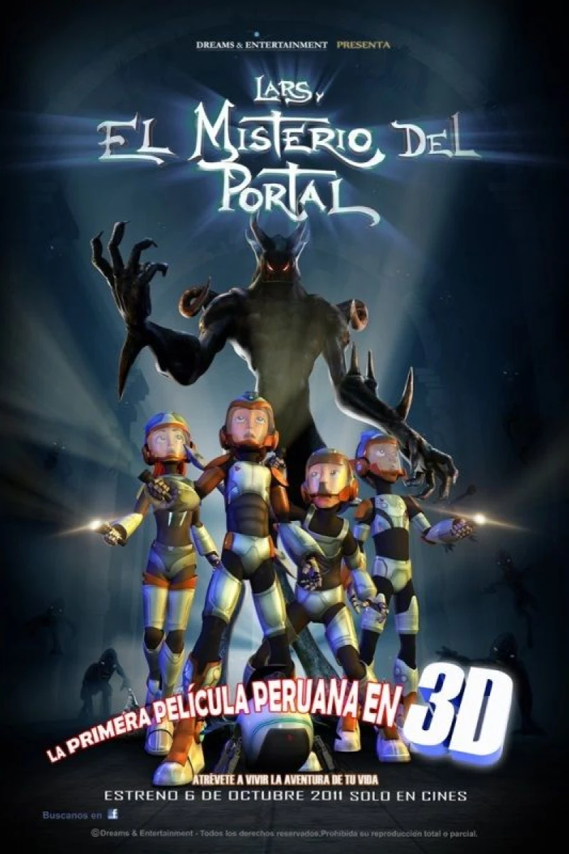 Lars y el misterio del portal Poster