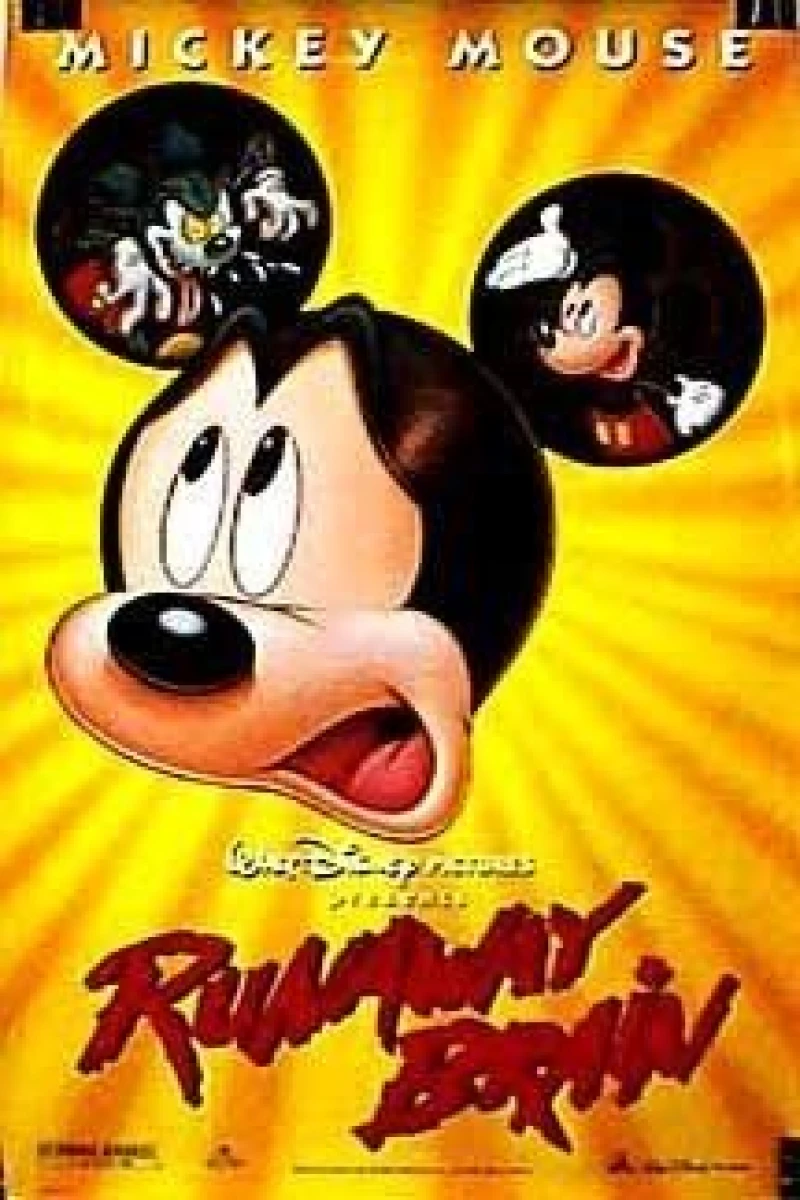 Mickey Mouse in: Runaway Brain Poster