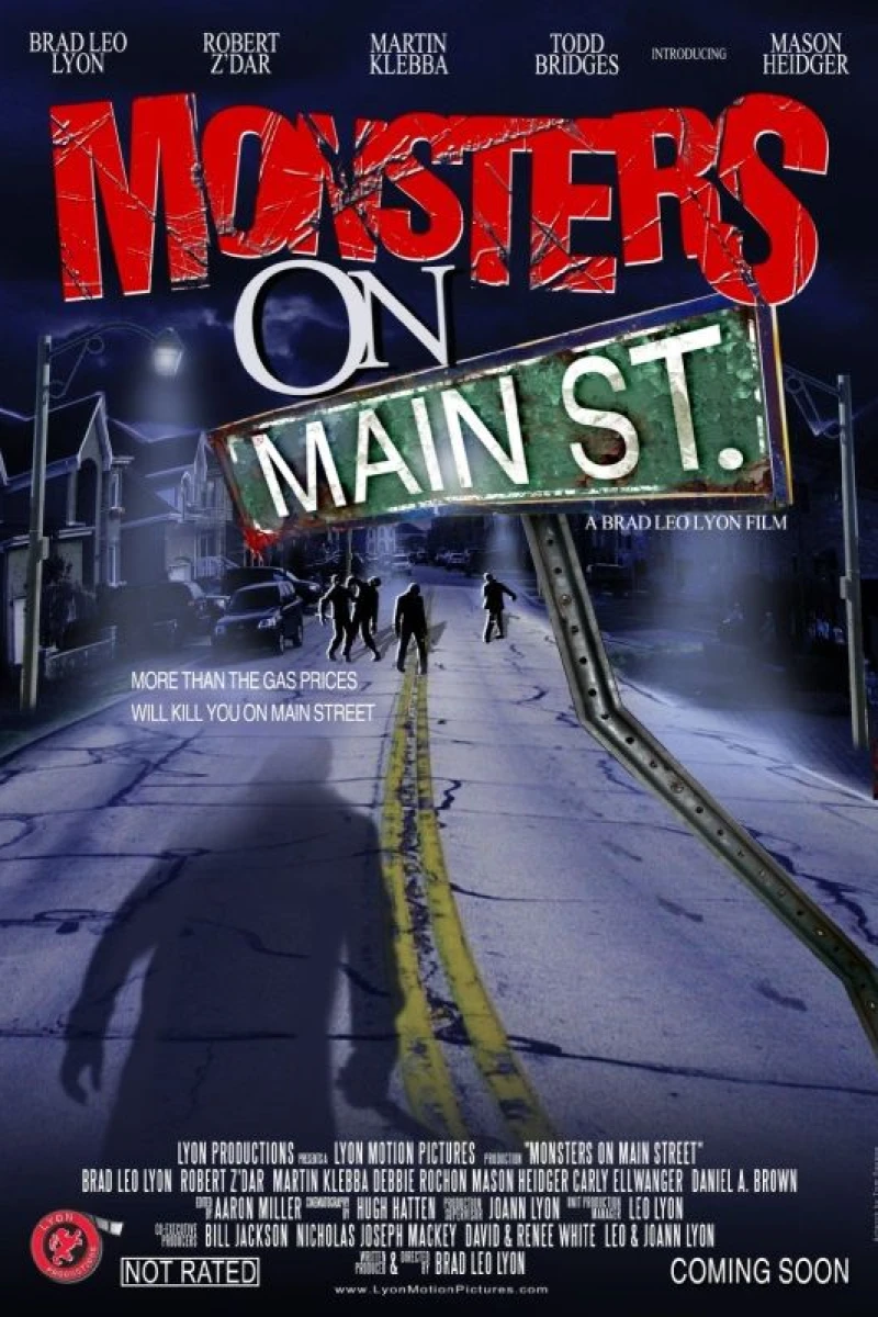 Monsters on Main Street Poster