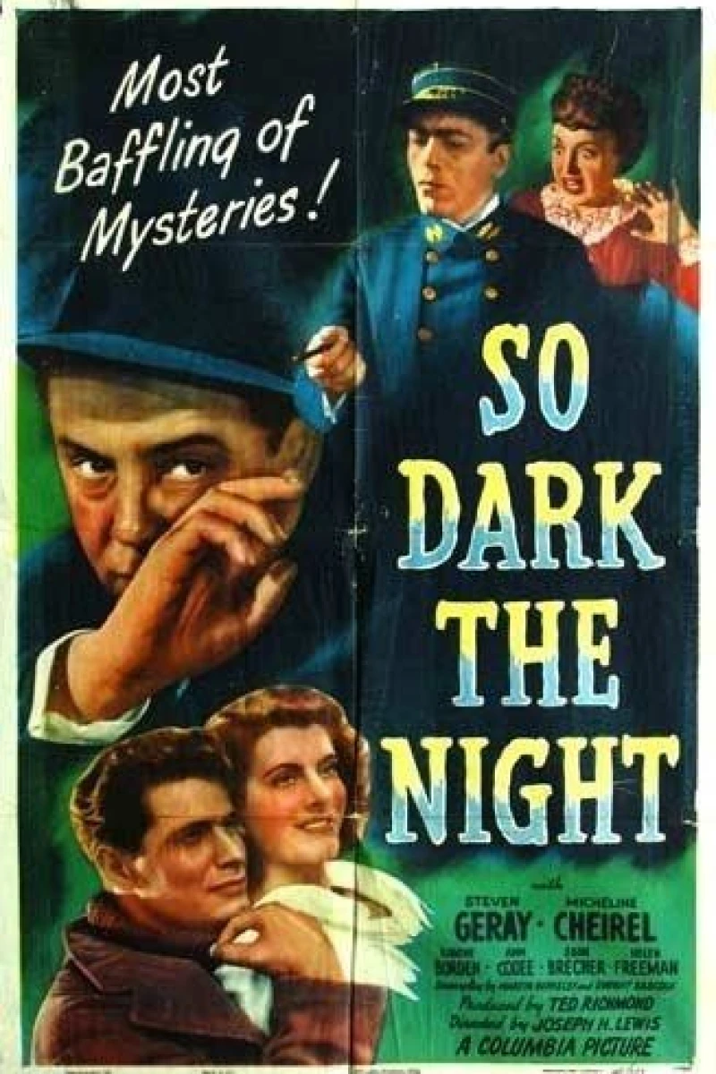 So Dark the Night Poster