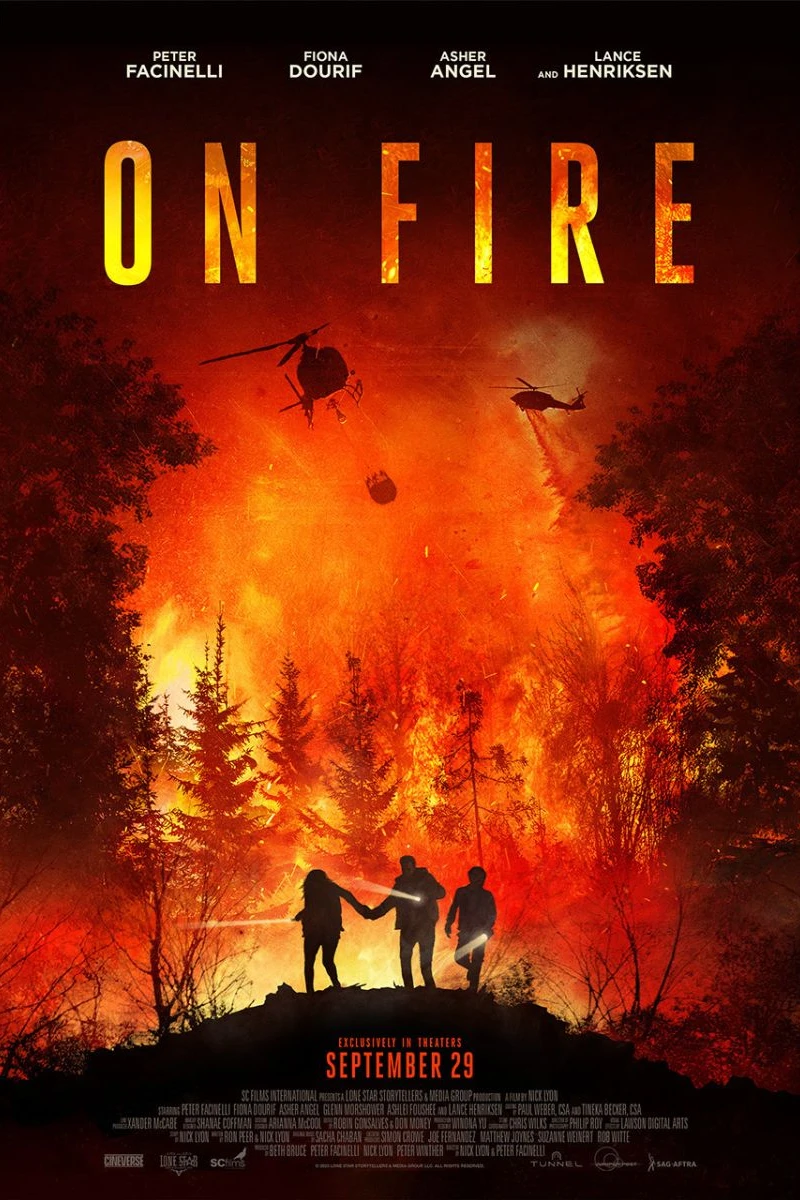 On Fire Poster