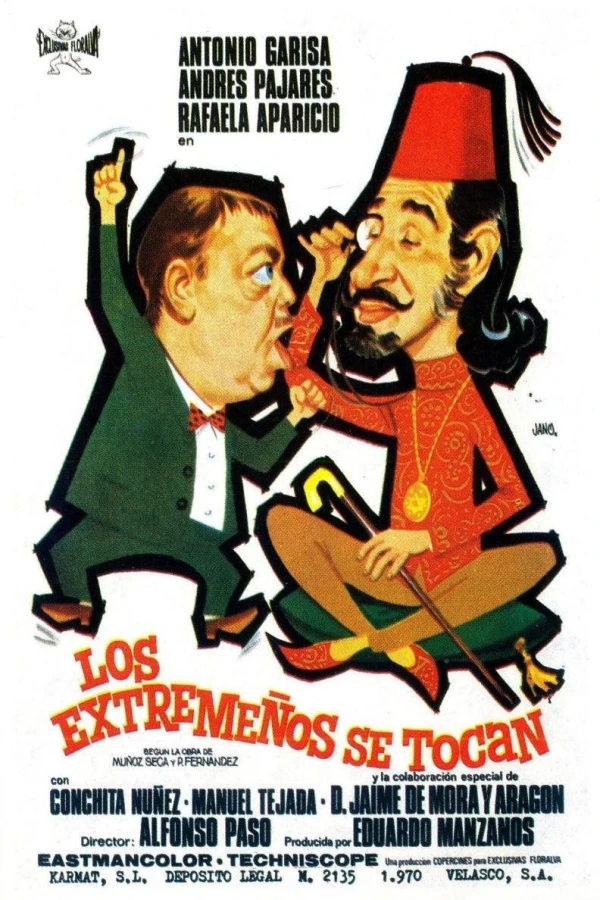 Los extremeños se tocan Poster